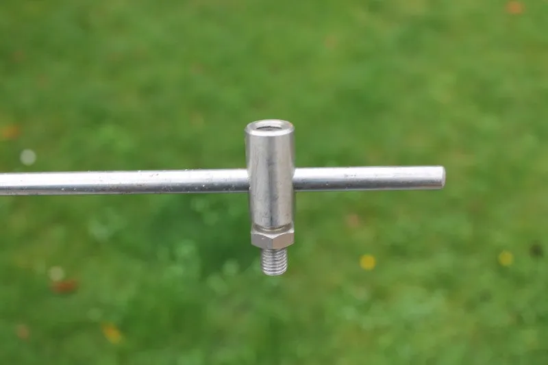 2 x Rare Old School Stainless Tony Abbott Adjustable Buzz Bars. 3 Rod. 1980-90s.