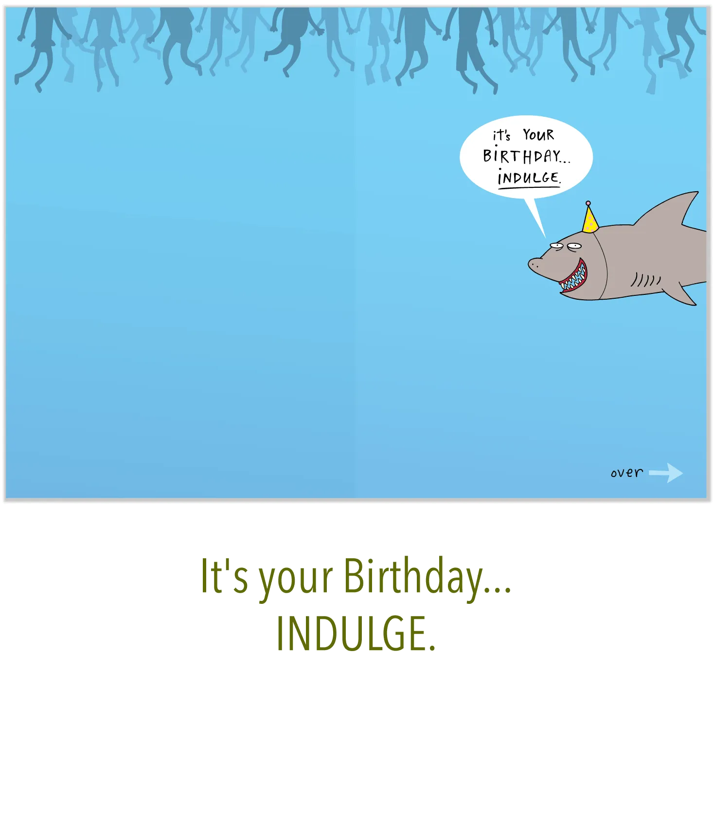235 Just One (Birthday Card)