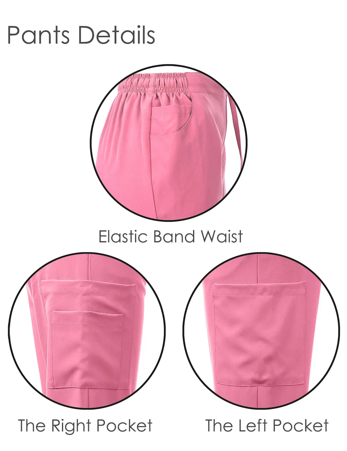 4-Way Stretch Y-Neck Medical Scrub Sets [FS2103]