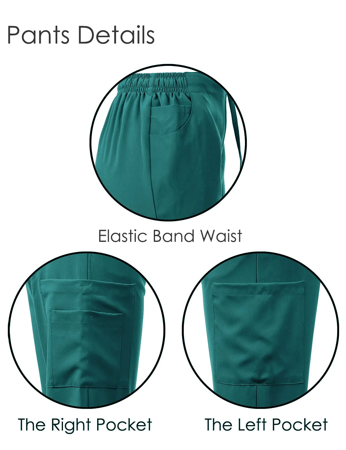 4-Way Stretch Y-Neck Medical Scrub Sets [FS2103]