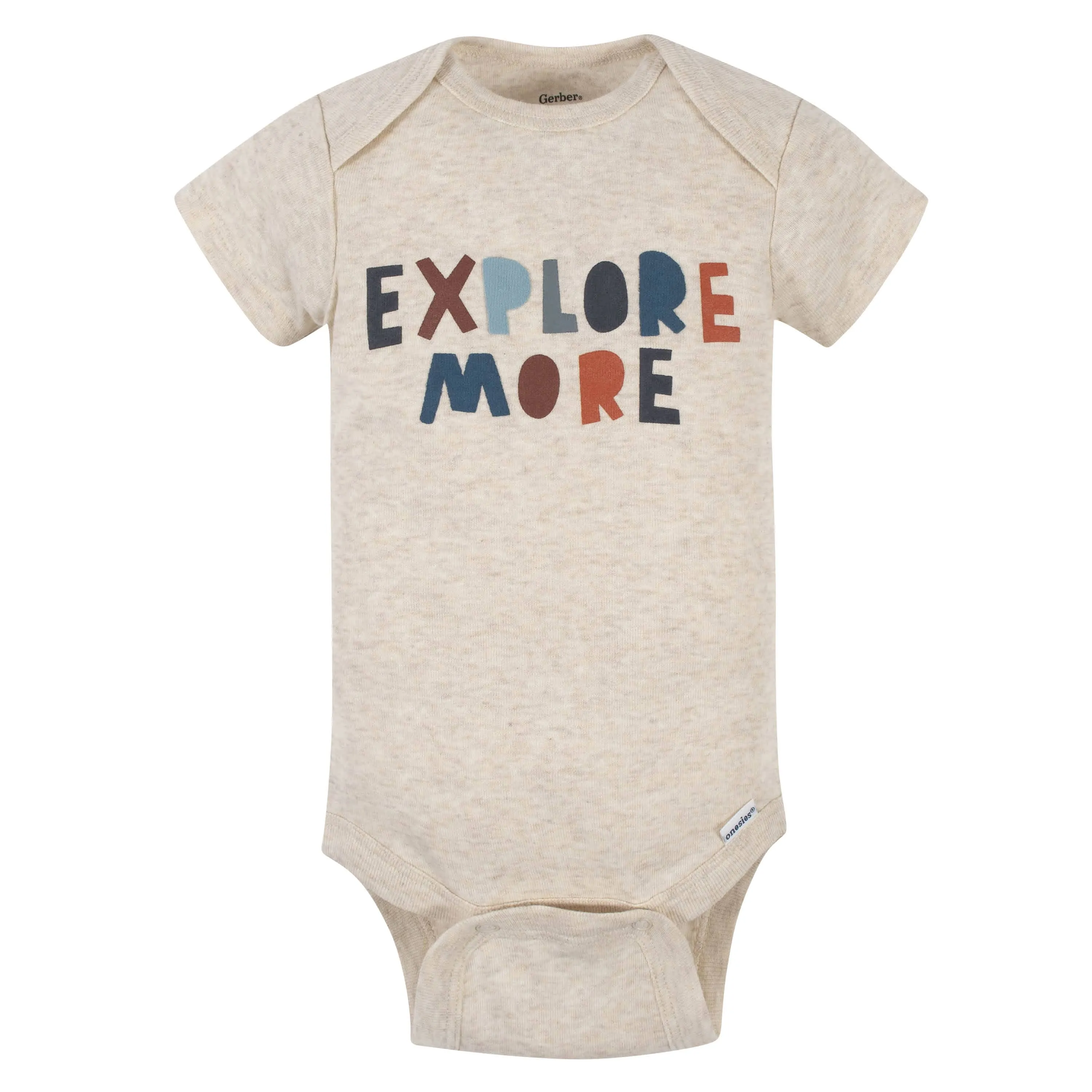 5-Pack Baby Boys Fox Short Sleeve Onesies® Bodysuits