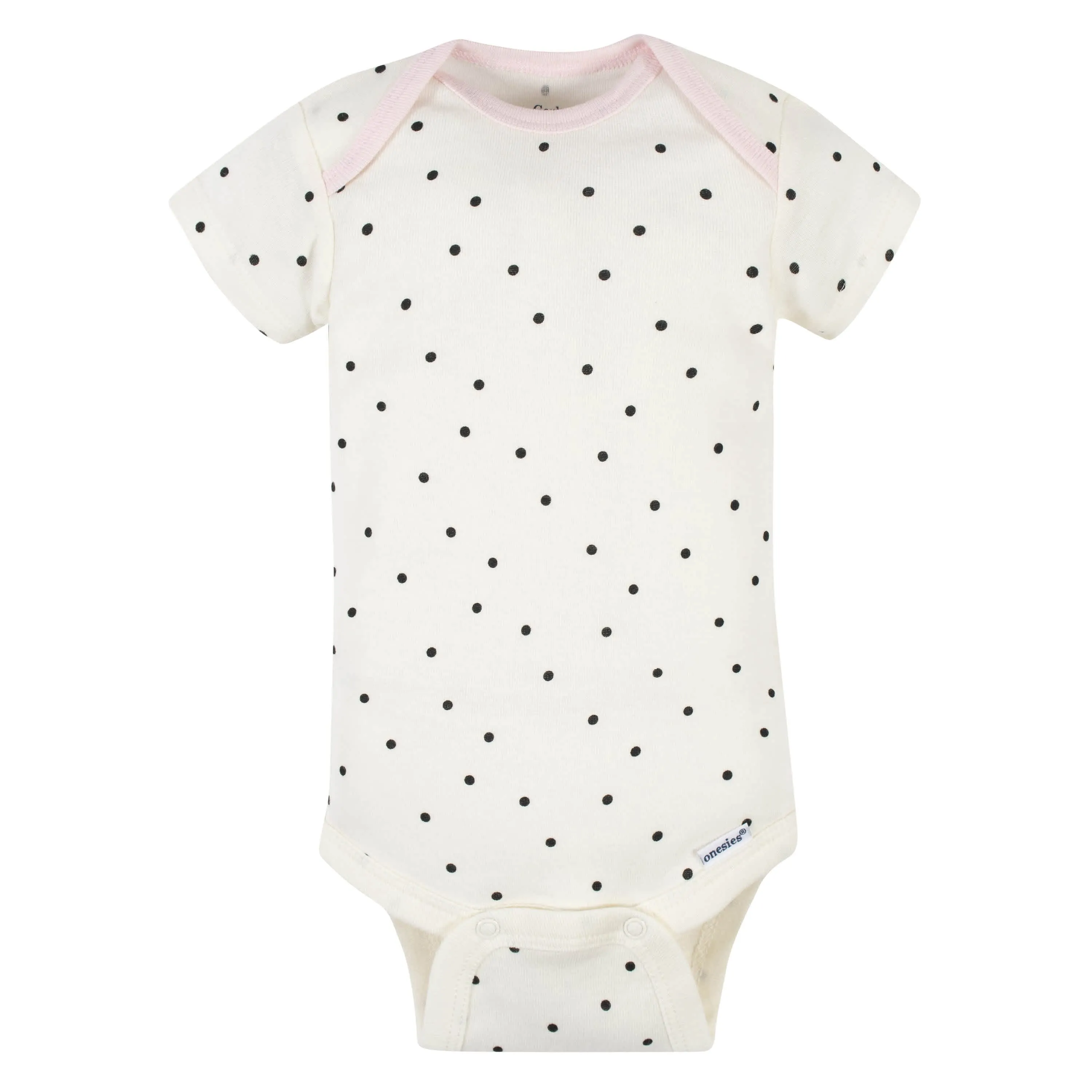 5-Pack Baby Girls Ballerina Short Sleeve Onesies® Bodysuits