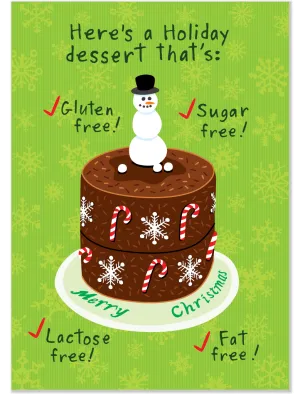 722 Christmas Cake (Christmas Card)