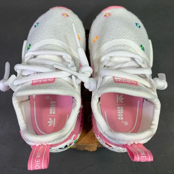 Adidas NMD R1 Hello Kitty Toddler Kids Sneakers Shoe Size 5K