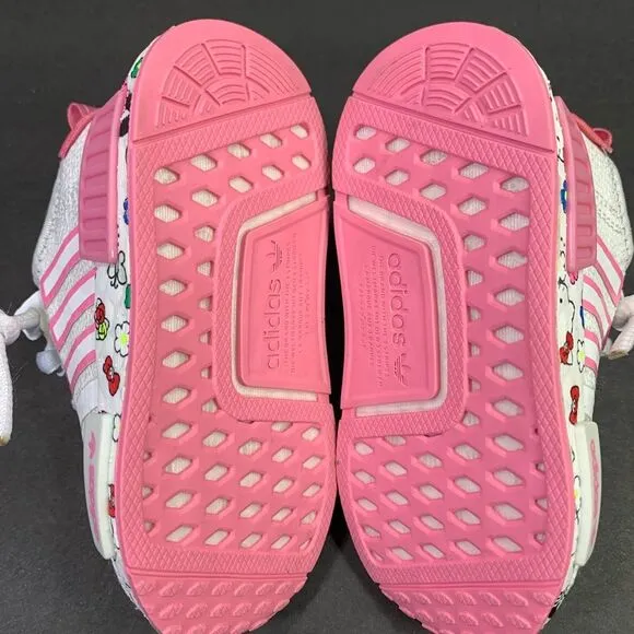 Adidas NMD R1 Hello Kitty Toddler Kids Sneakers Shoe Size 5K