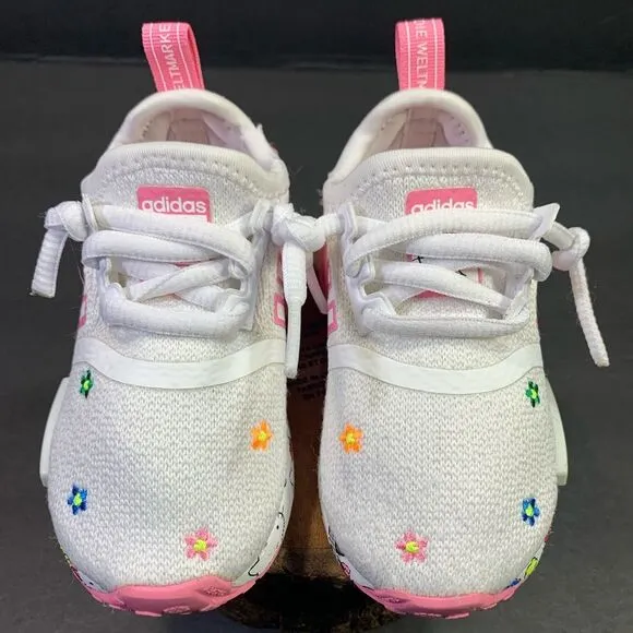 Adidas NMD R1 Hello Kitty Toddler Kids Sneakers Shoe Size 5K