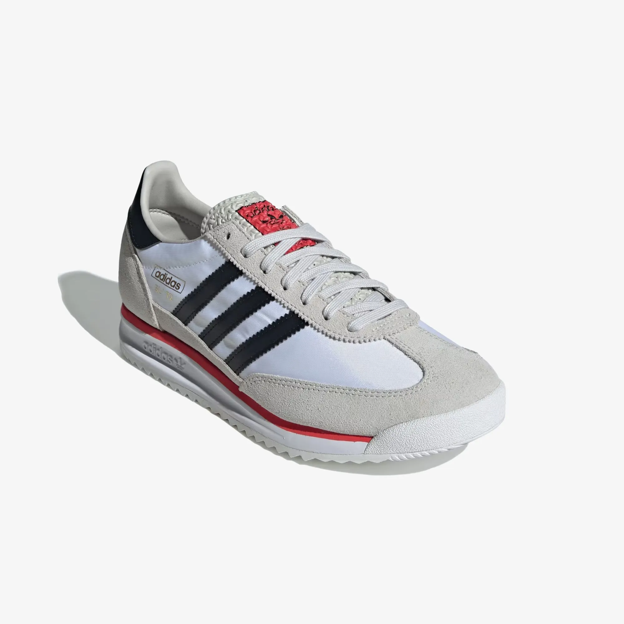 ADIDAS ORIGINALS | SL 72 RS { CLOUD WHITE/CORE BLACK/GREY ONE
