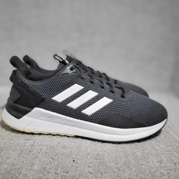 Adidas Questar Ride Cloudfoam Men's Size 12 US Black White Sneakers DB1346