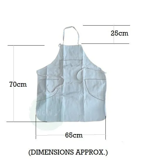 APRON - Global Art - Natural Canvas Apron