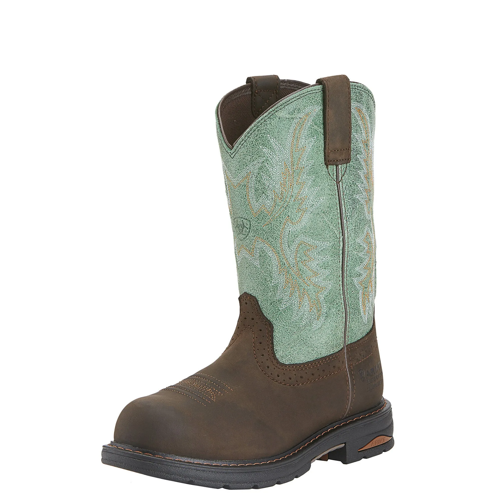 ARIAT Women's Tracey H2O Composite Toe Boot - Oily Distressed Brown