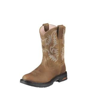ARIAT Women's Tracey Pull-on Composite Toe Boot - Dusted Brown