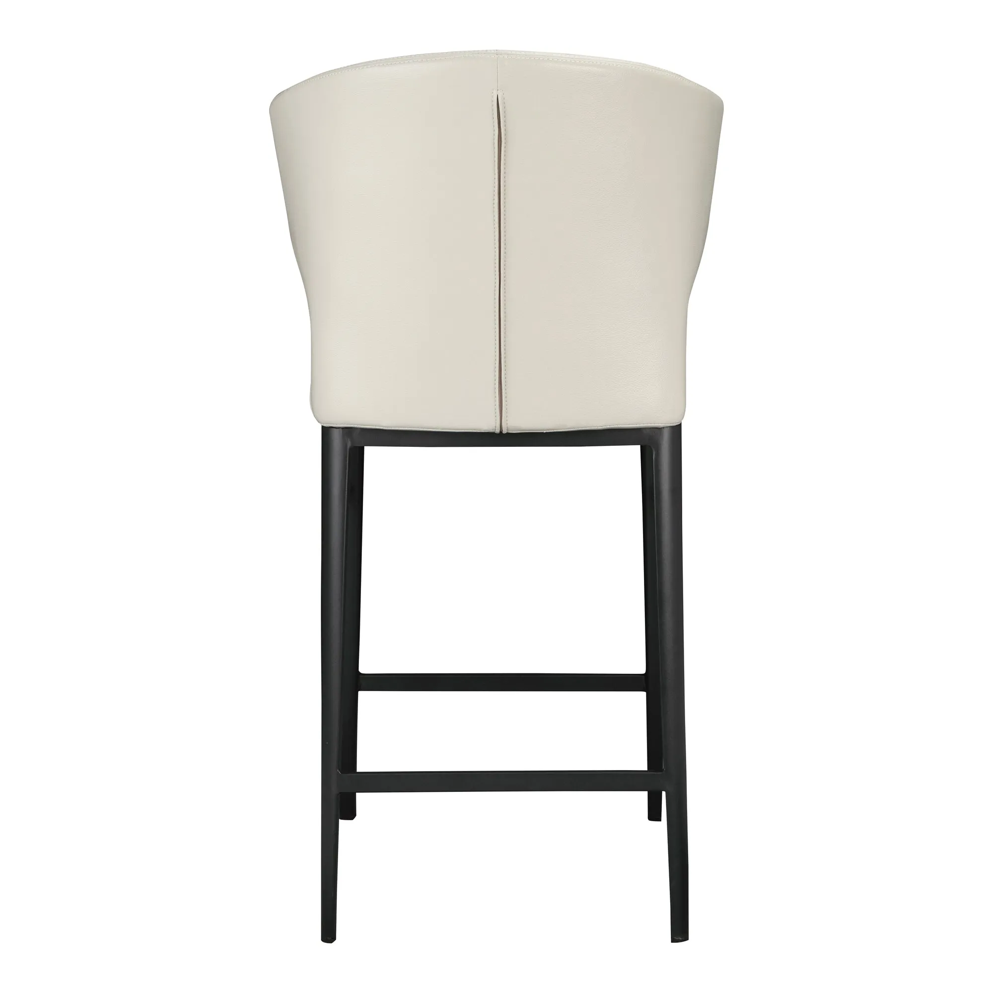 Artful Hourglass Counter Stool