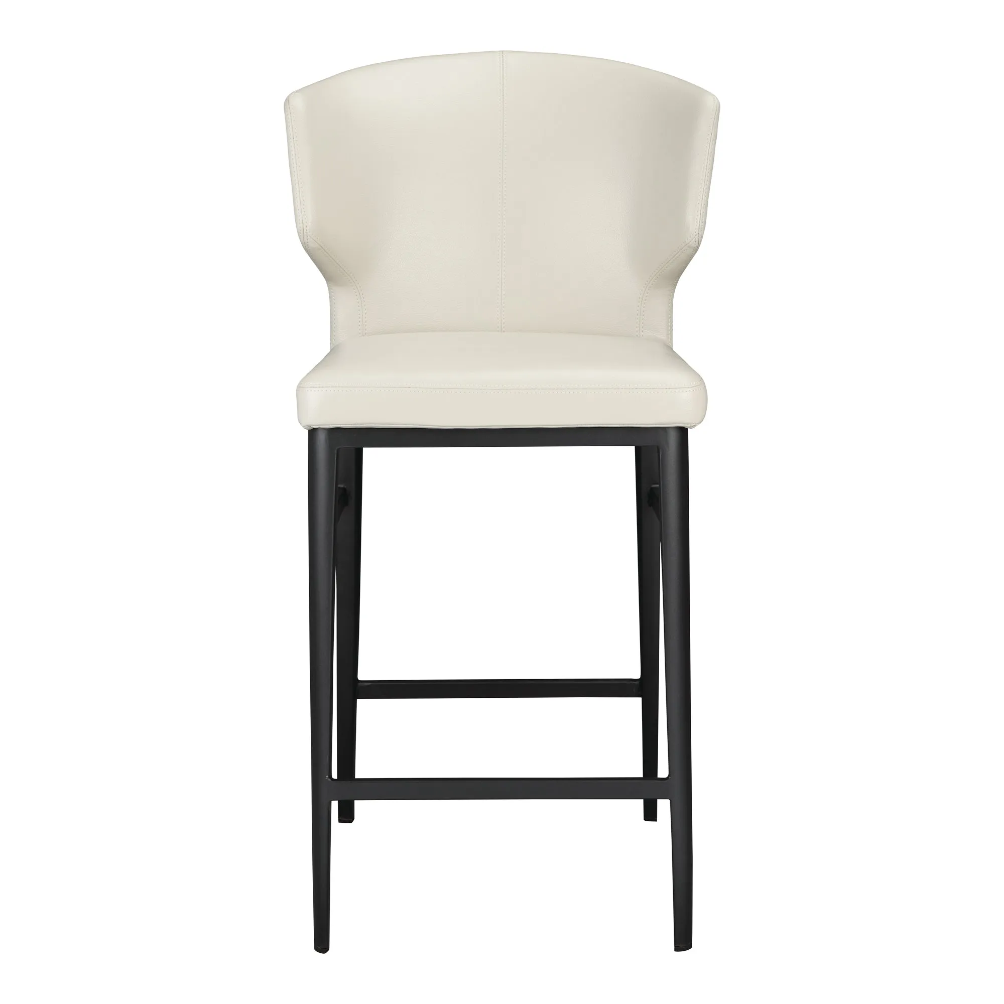 Artful Hourglass Counter Stool