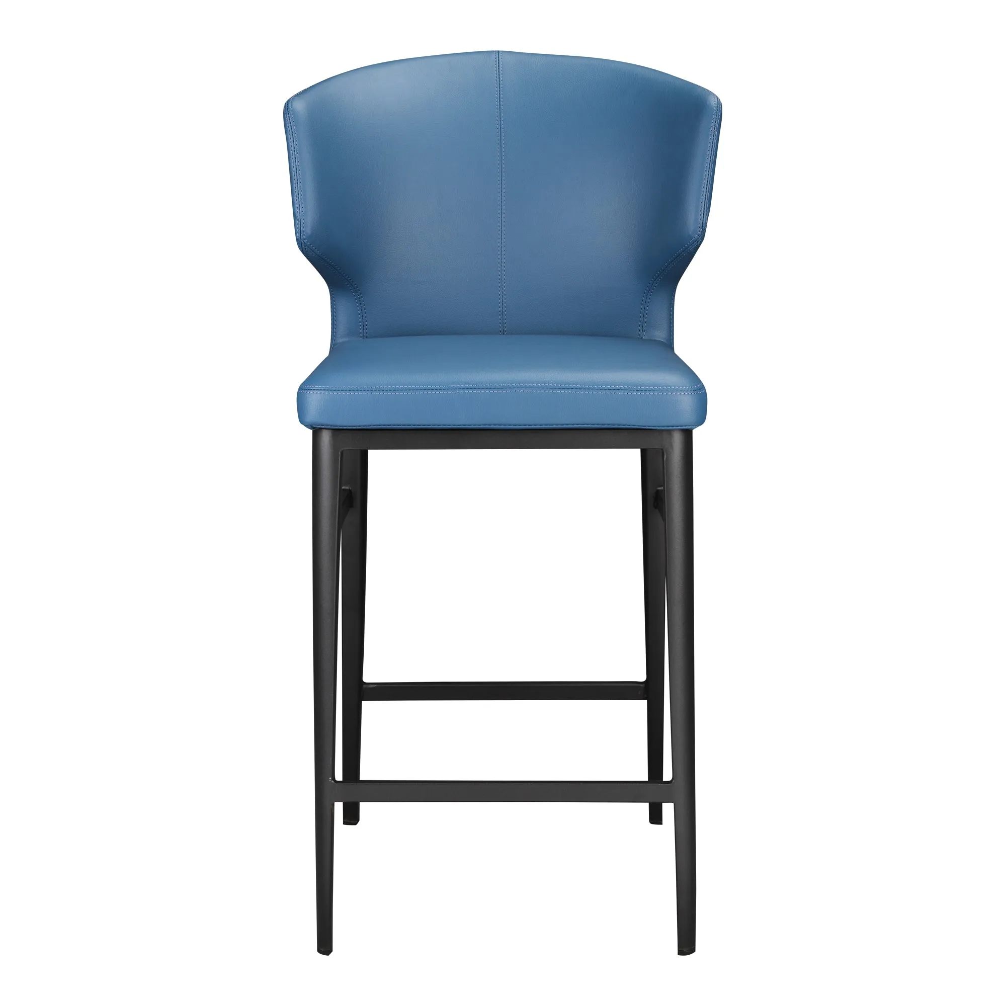 Artful Hourglass Counter Stool