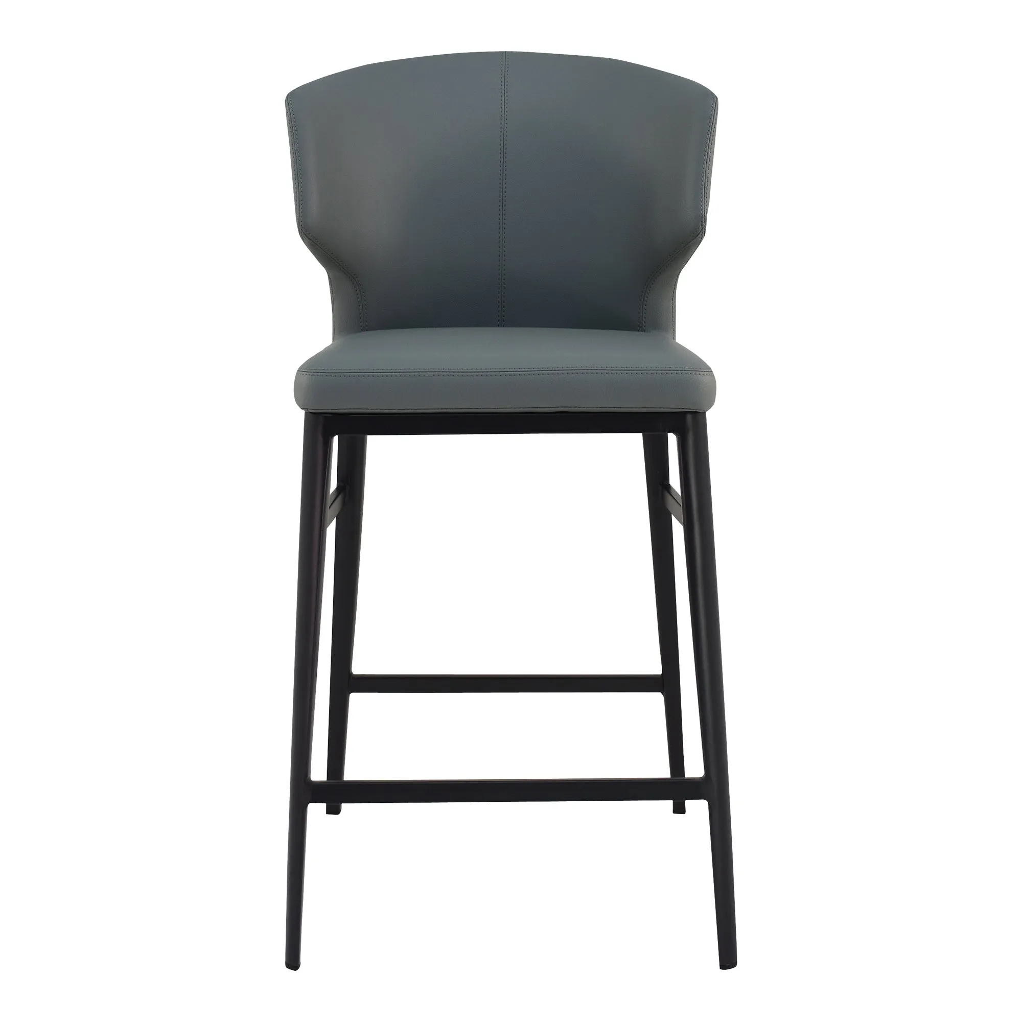 Artful Hourglass Counter Stool