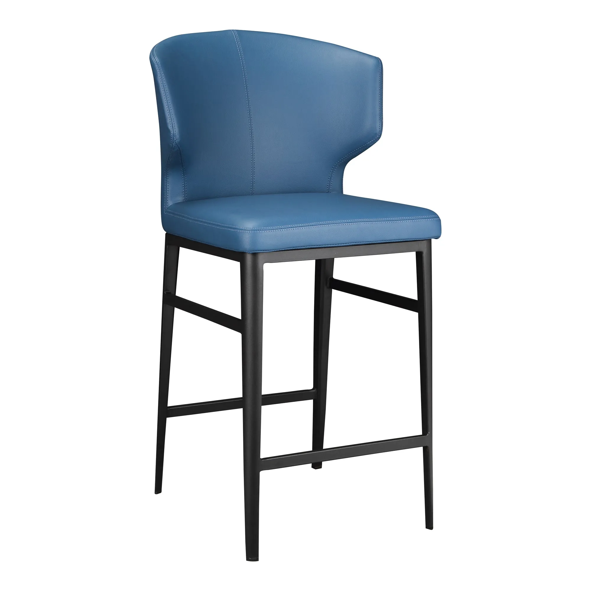 Artful Hourglass Counter Stool
