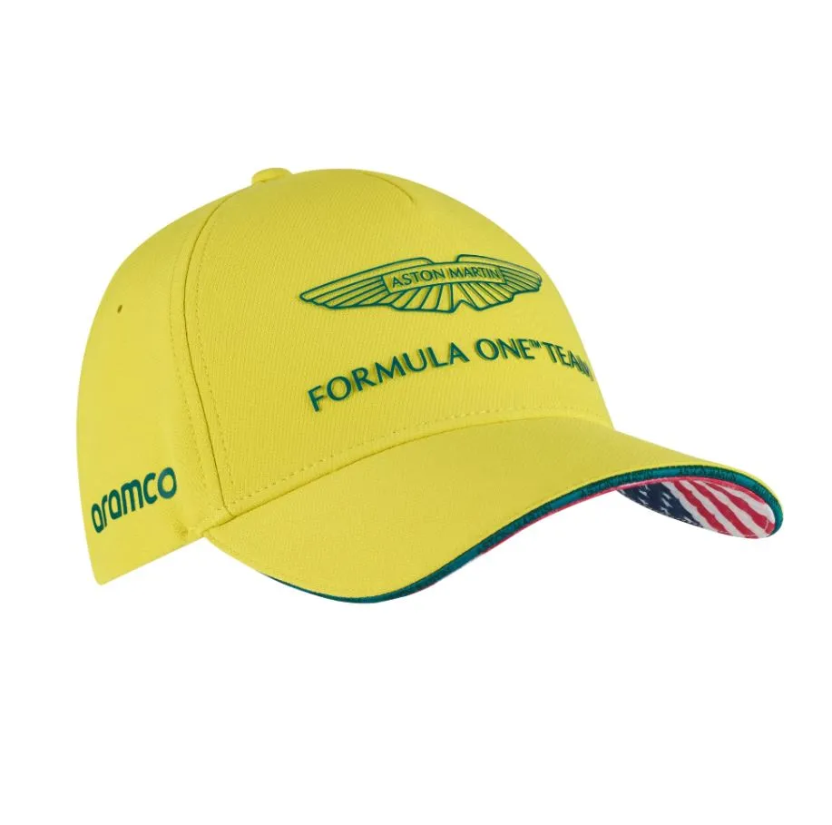 Aston Martin Cognizant F1 2023 Limited Edition Las Vegas GP Hat - Lime