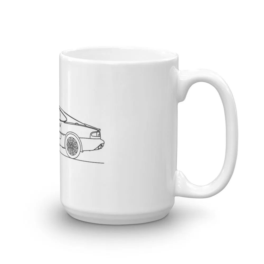 Aston Martin DB7 Silhouette Mug