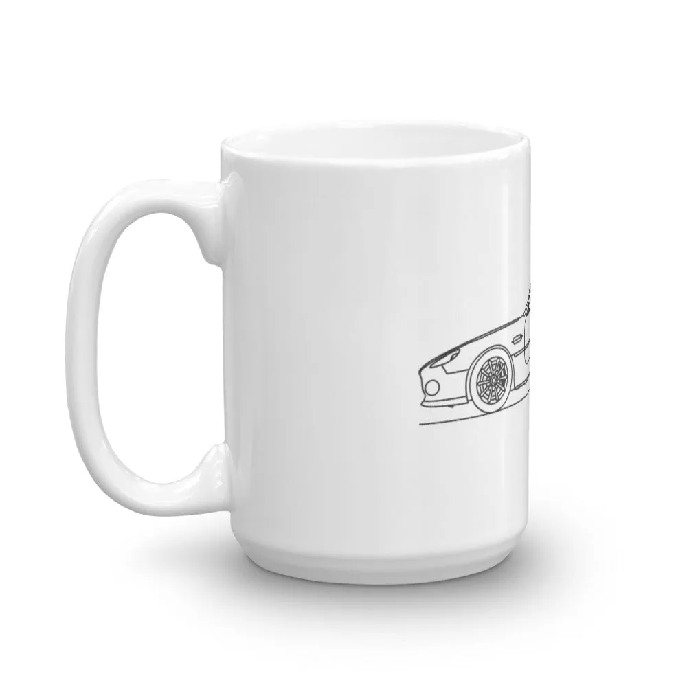 Aston Martin DB7 Silhouette Mug