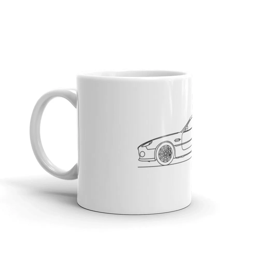 Aston Martin DB7 Silhouette Mug