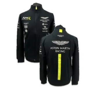 Aston Martin Racing AMR Team Issue Full Zip Sweatshirt Dark Blue Early -2018
