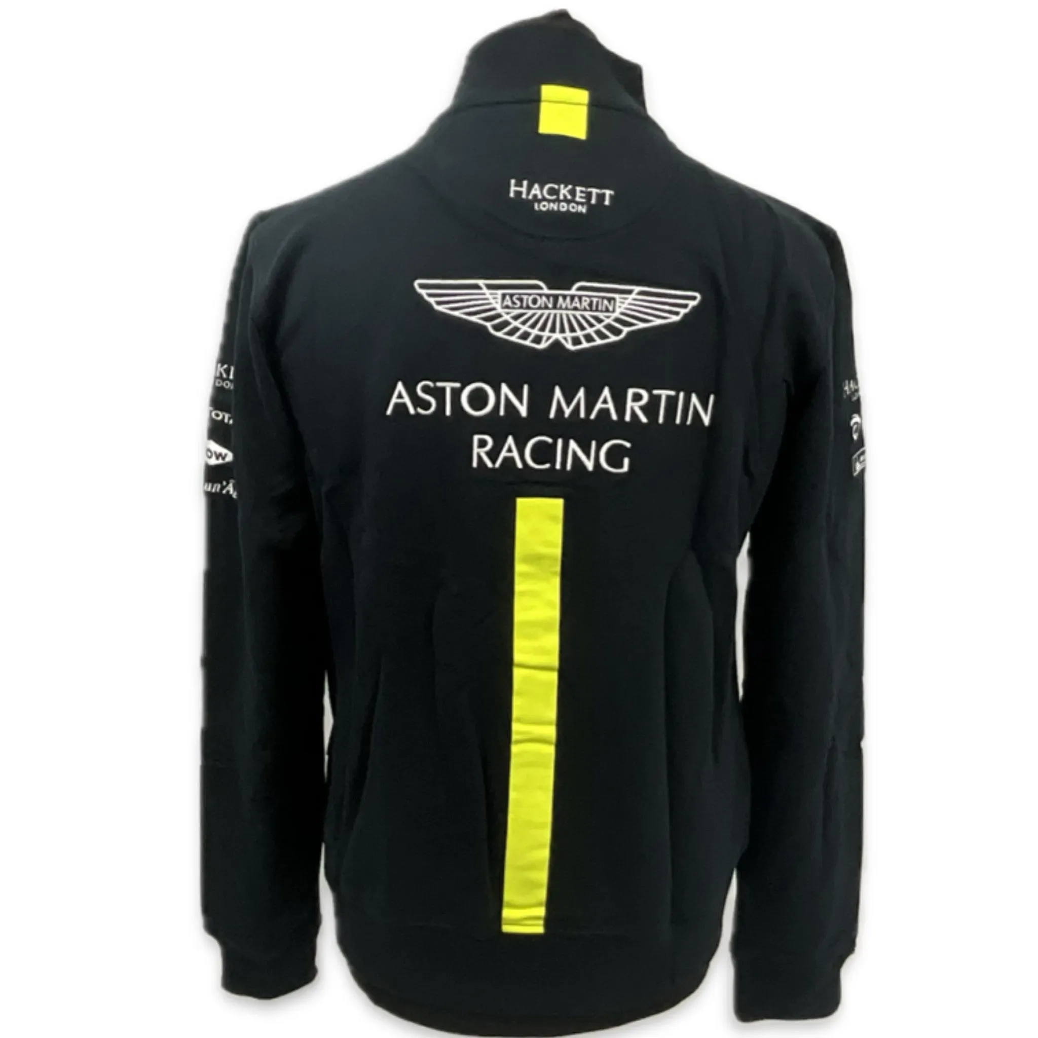 Aston Martin Racing AMR Team Issue Full Zip Sweatshirt Dark Blue Early -2018