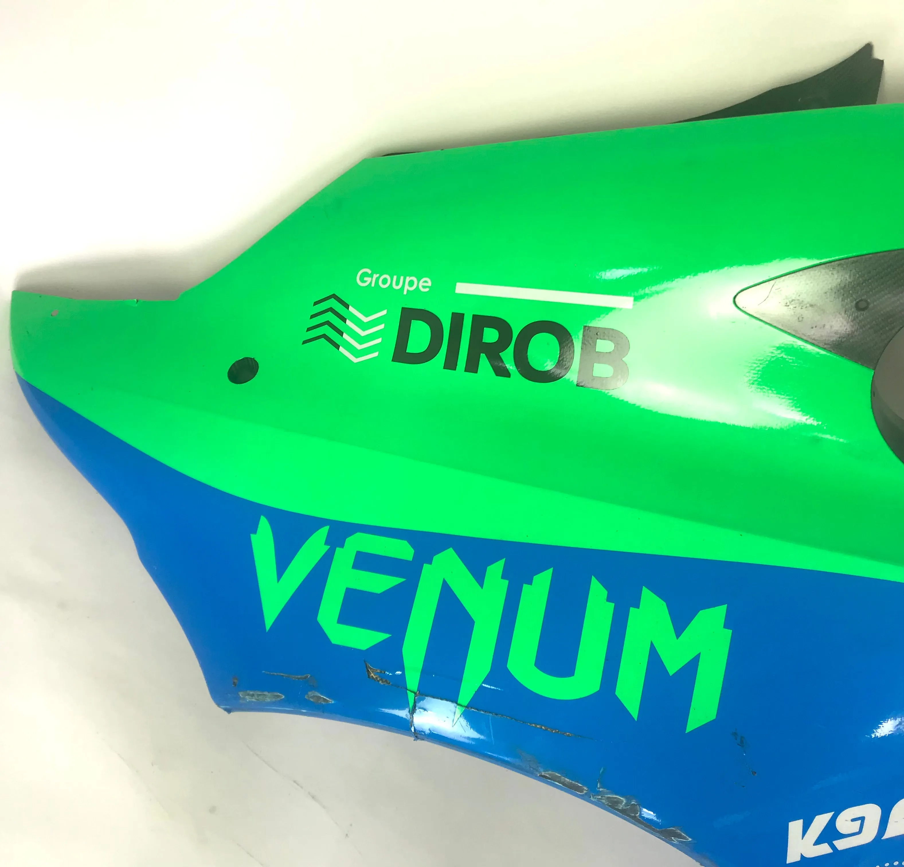 Aston Martin Racing LM GTE AM Aston Martin Vantage AMR TF Sport #72 2023 Le Mans Race Damaged Carbon Fibre Rear Quarter Panel