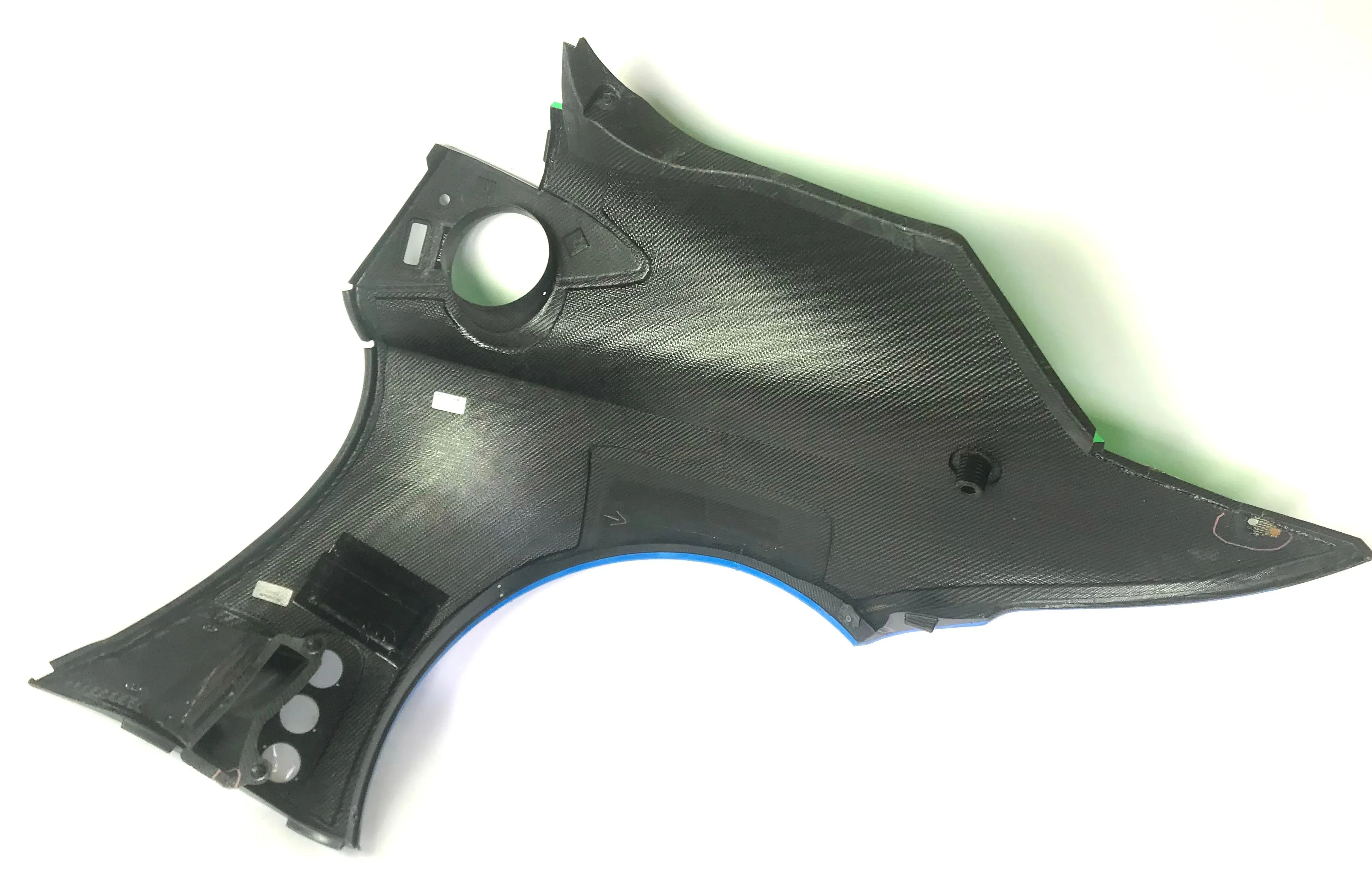 Aston Martin Racing LM GTE AM Aston Martin Vantage AMR TF Sport #72 2023 Le Mans Race Damaged Carbon Fibre Rear Quarter Panel
