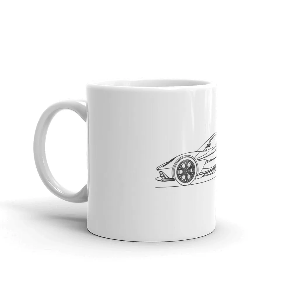 Aston Martin Valhalla Outline Mug