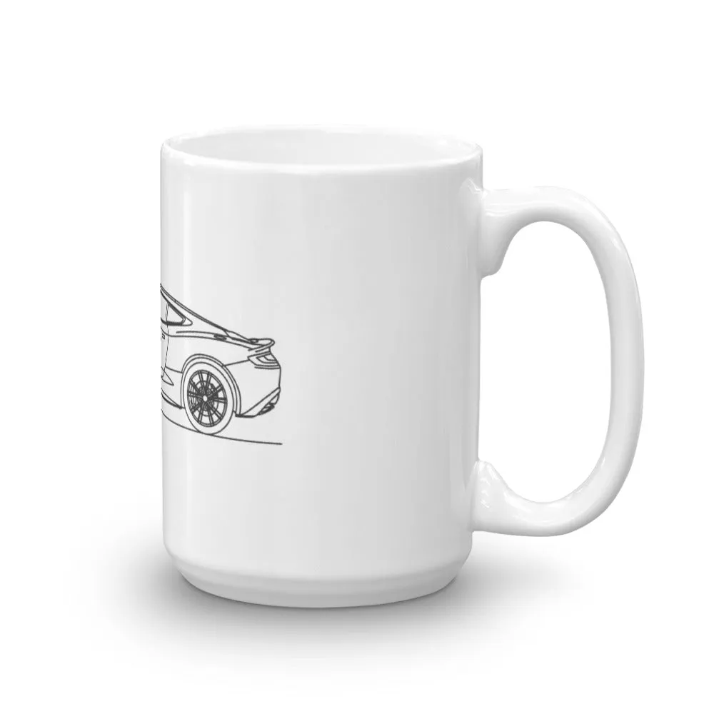 Aston Martin Vanquish Silhouette Mug