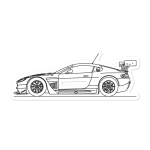 Aston Martin Vantage GT3 Silhouette Sticker