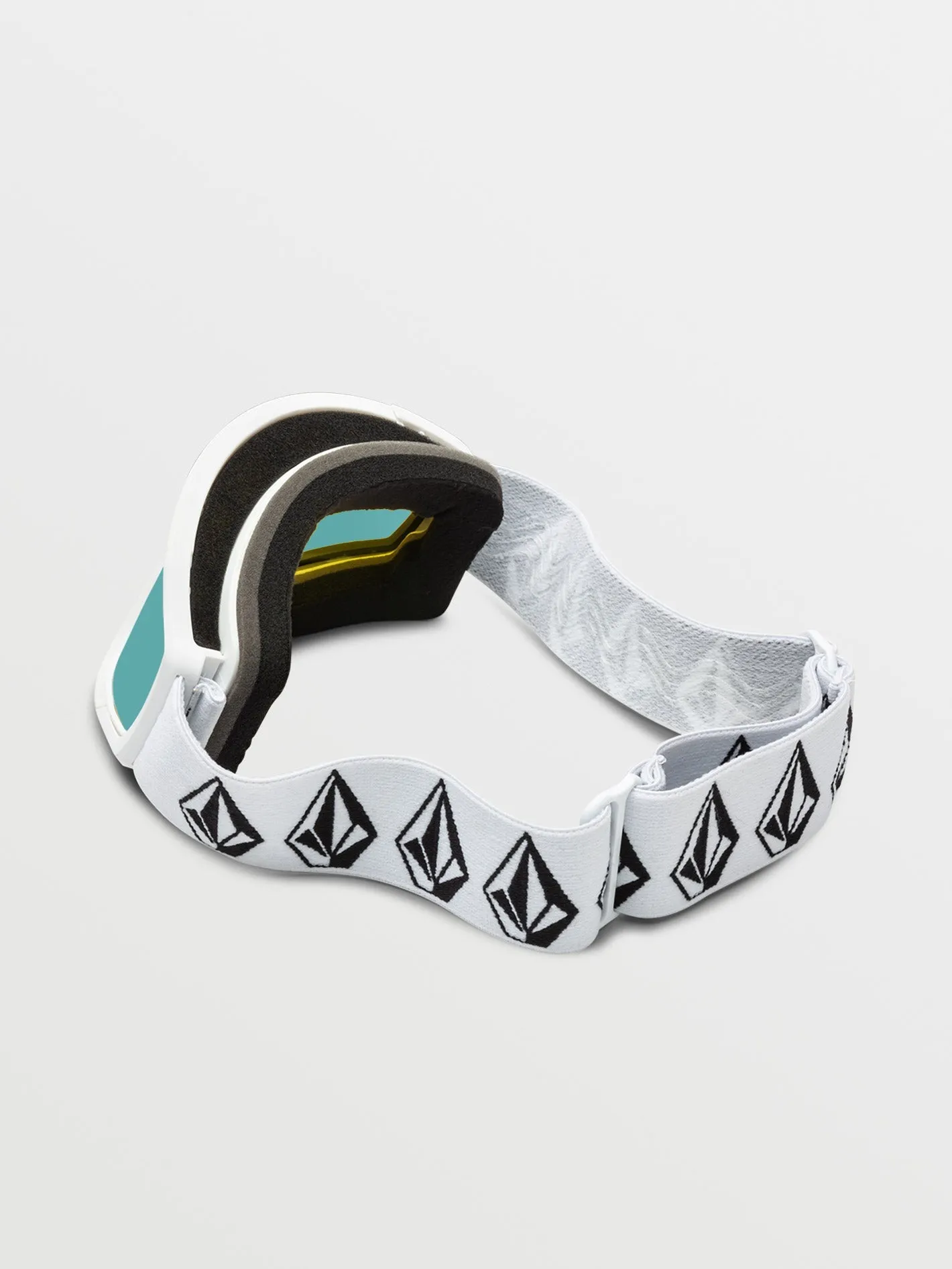 Attunga Youth Matte White Stone (  Bonus Lens - Dark Grey) - ICE CHROME