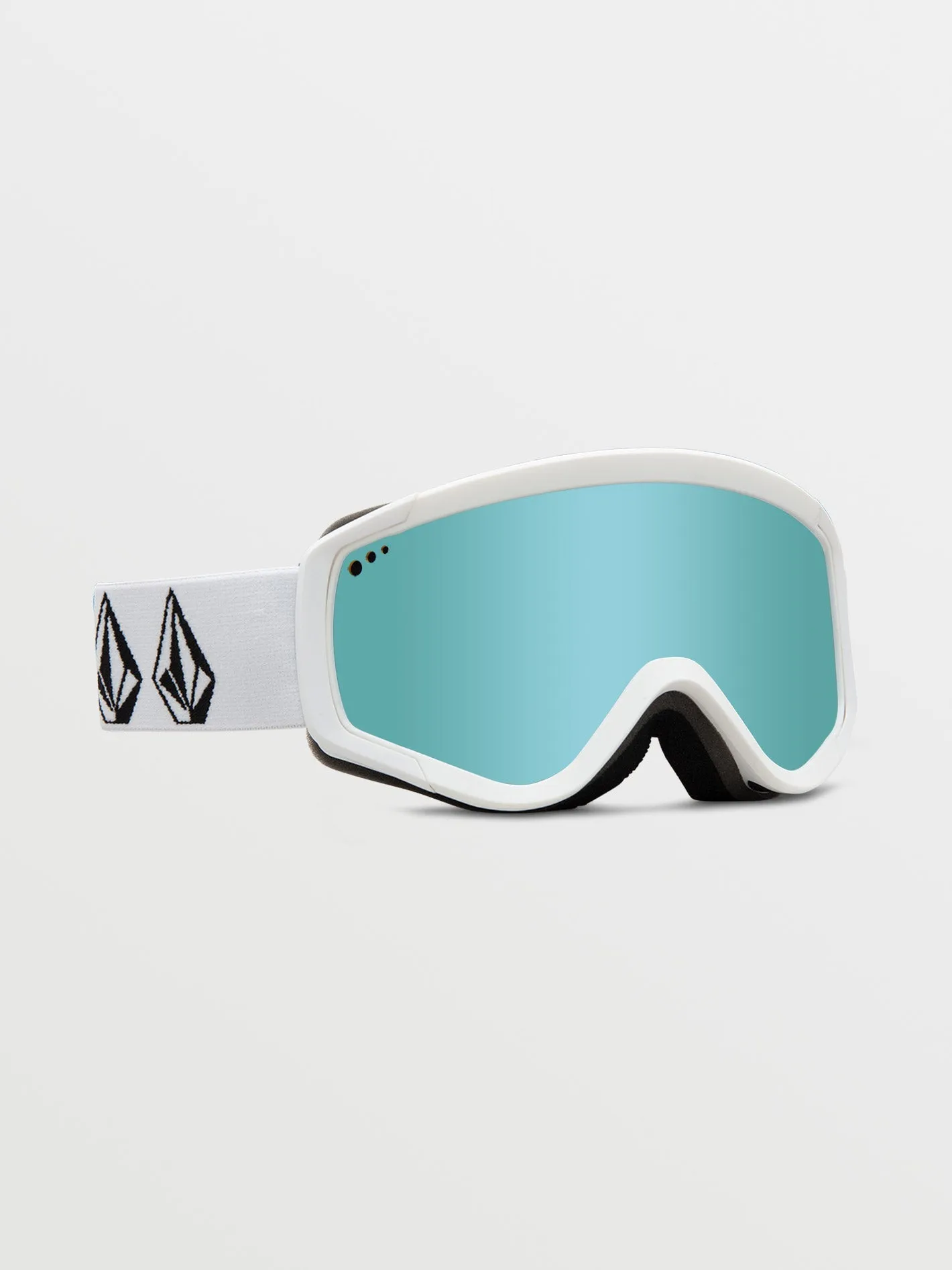 Attunga Youth Matte White Stone (  Bonus Lens - Dark Grey) - ICE CHROME