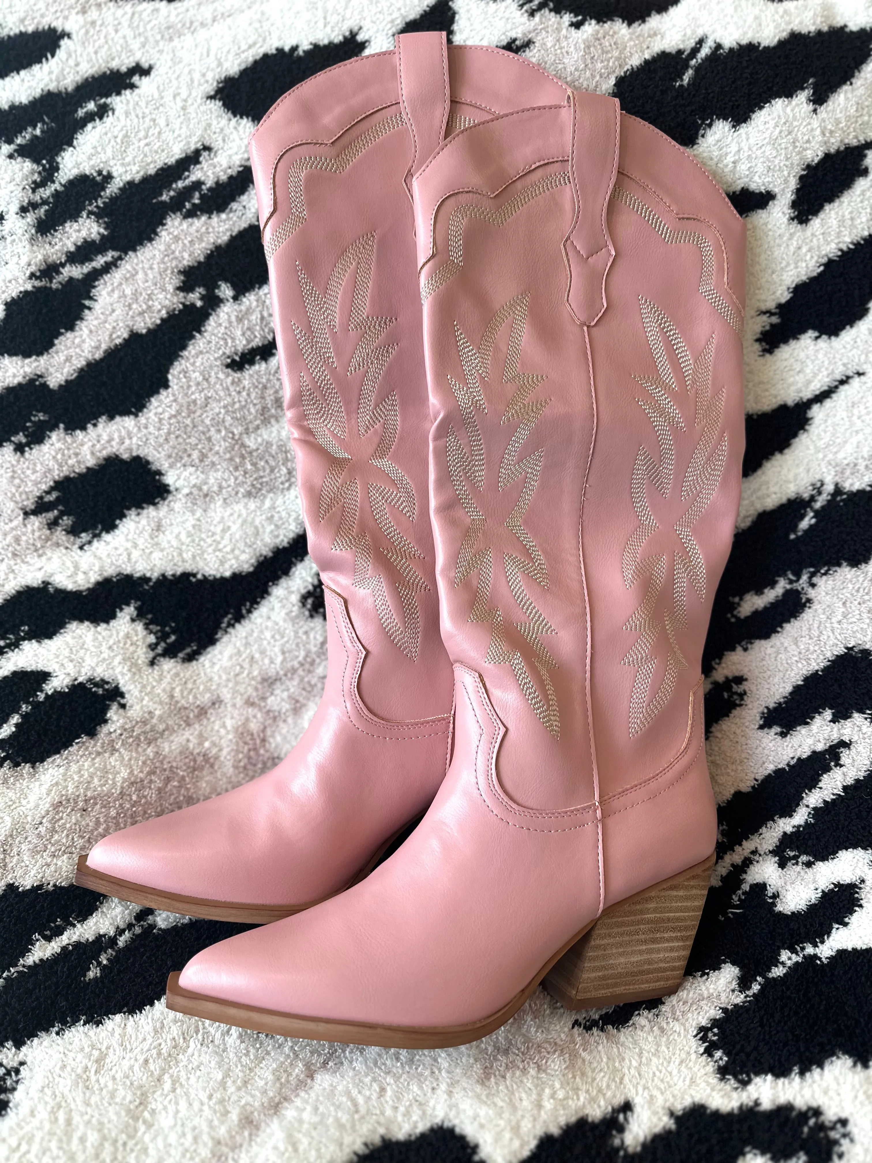Barbie Pink Cowgirl Boots