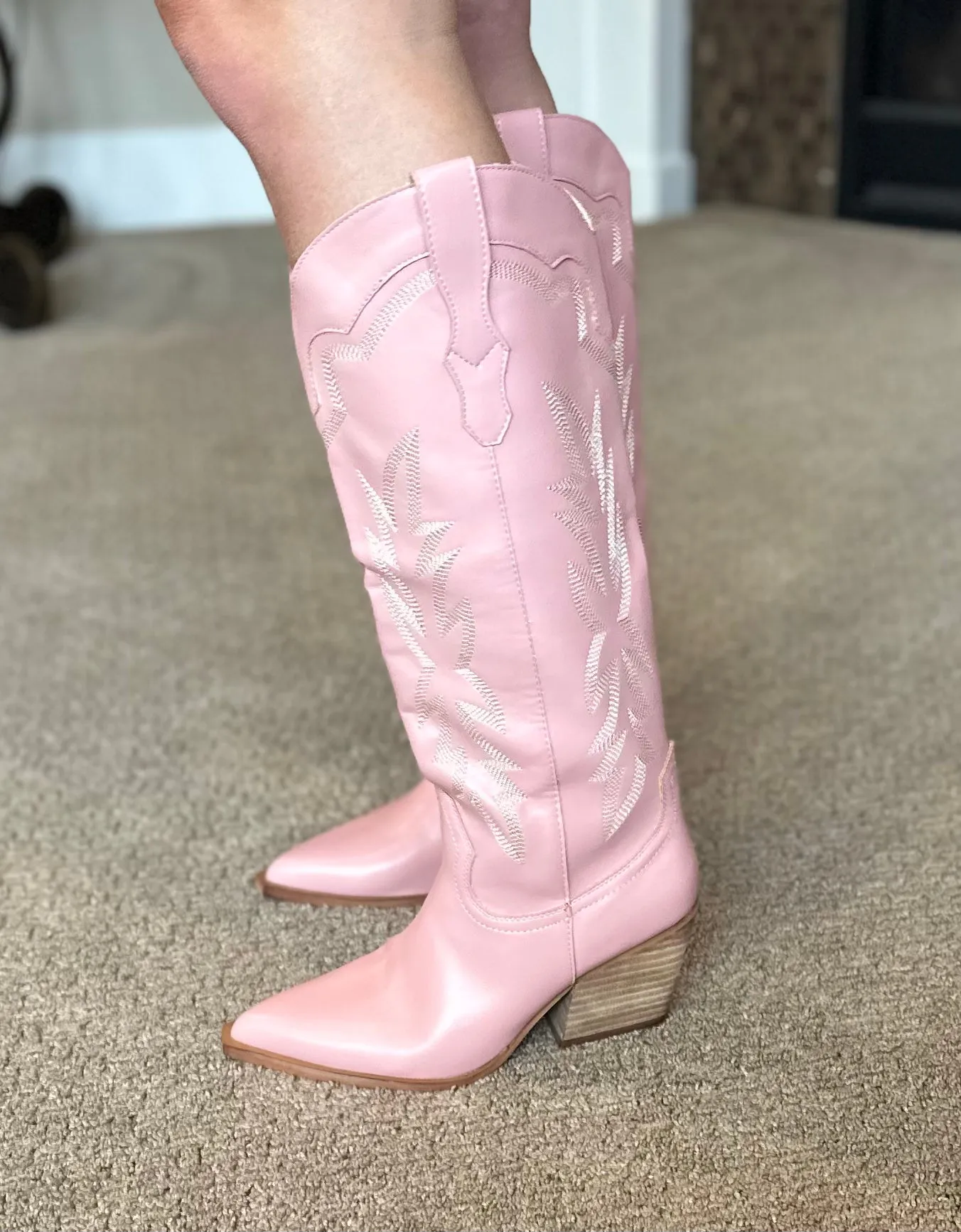 Barbie Pink Cowgirl Boots