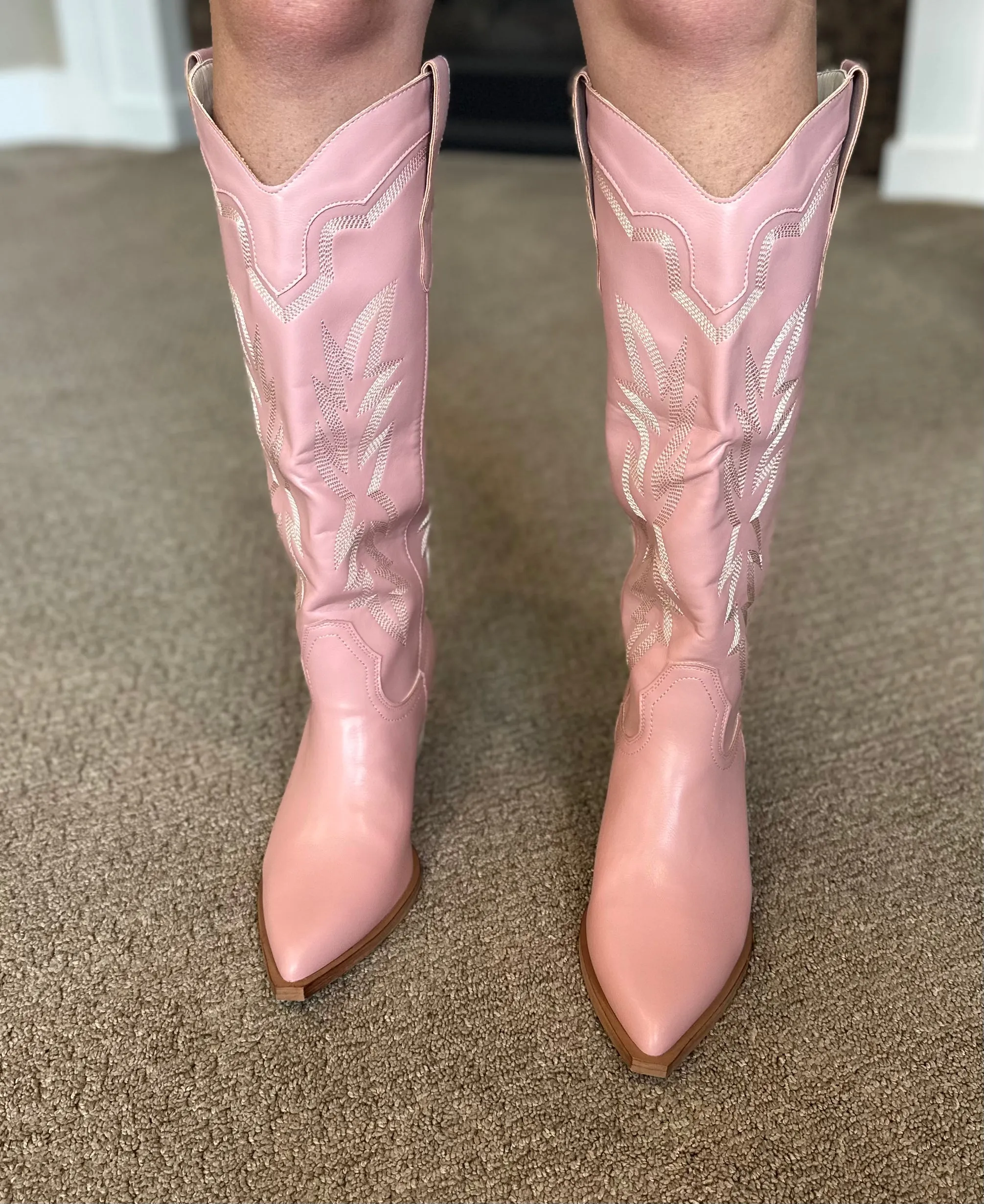 Barbie Pink Cowgirl Boots