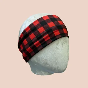 Basic Buffalo Plaid Stretch Headband