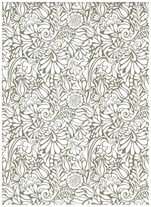 Batik Taupe Contact Paper
