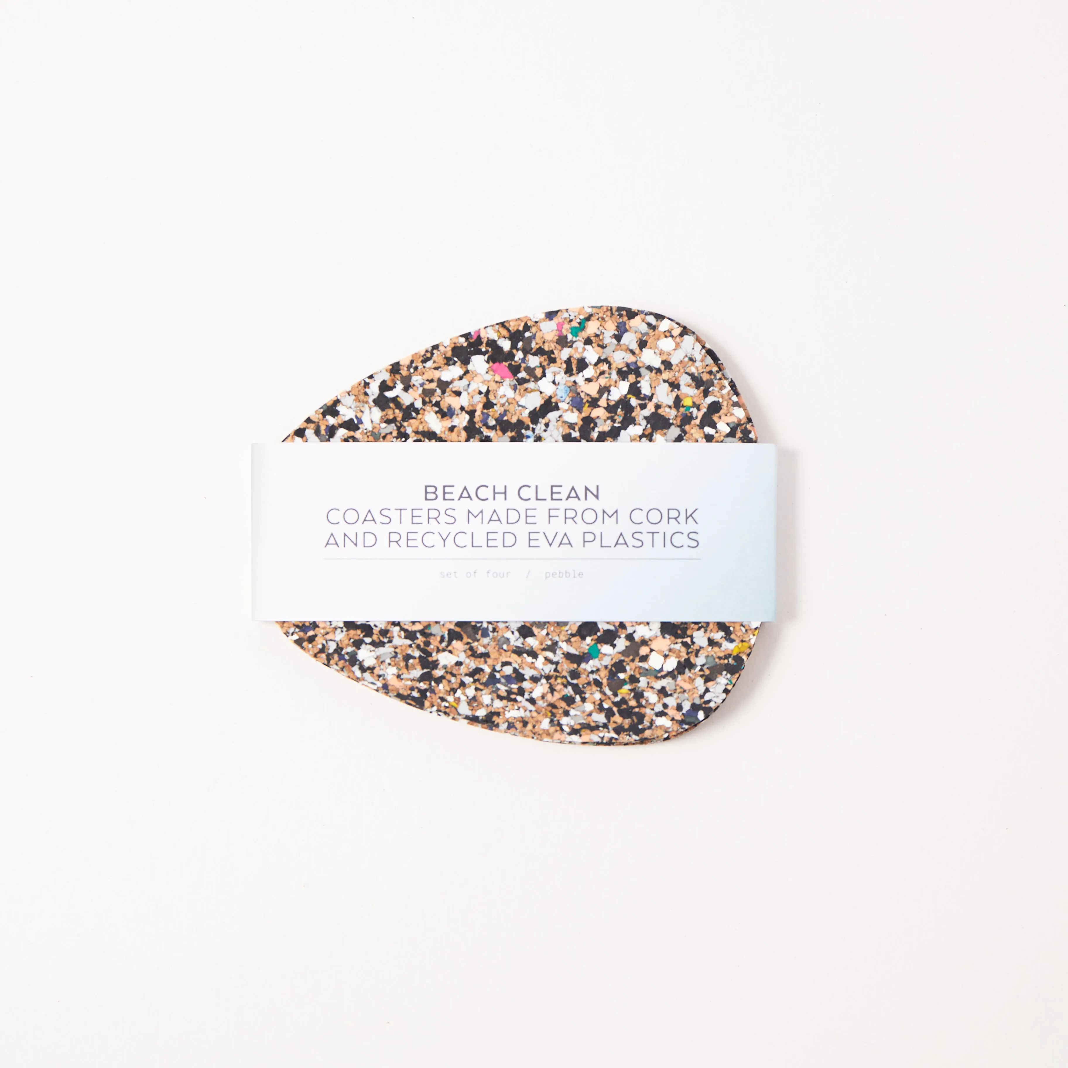 Beach Clean Coasters | Pebble