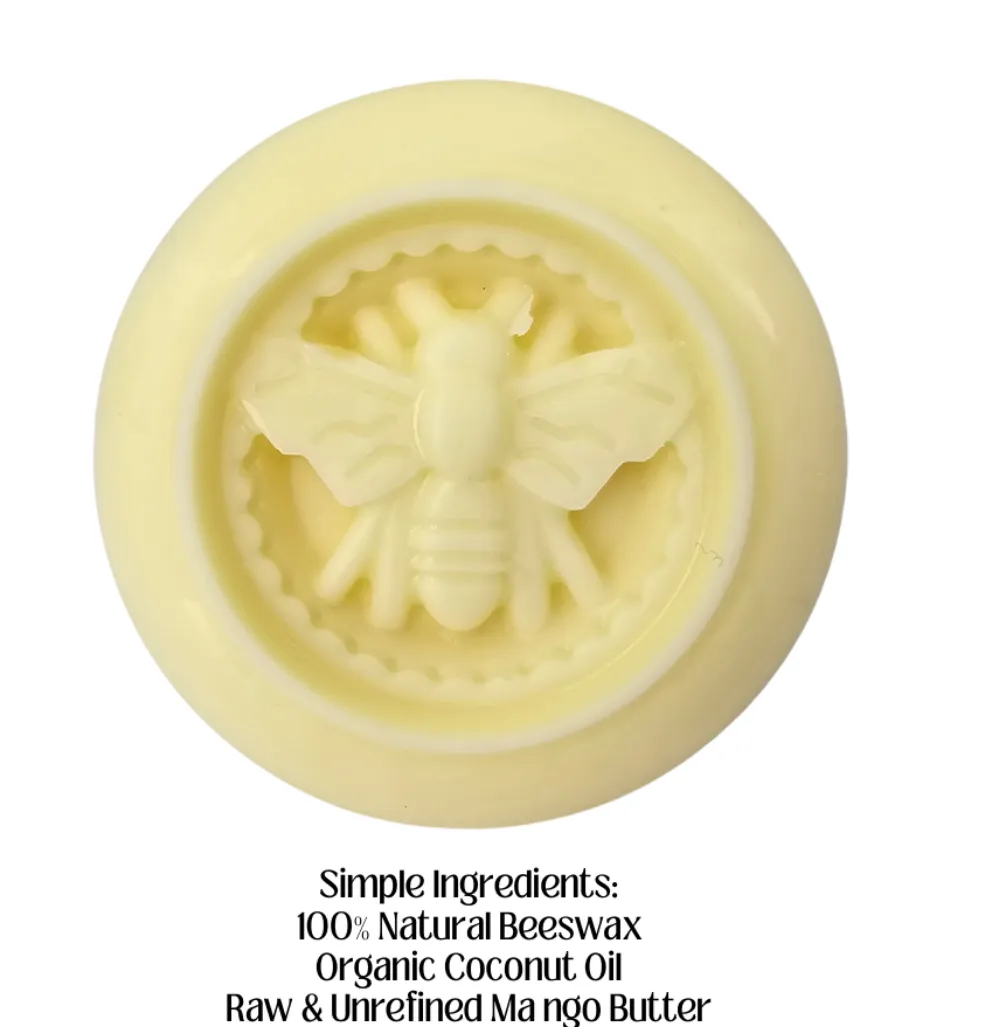 Beeswax, Mango Butter, and Coconut Oil Lotion Bar