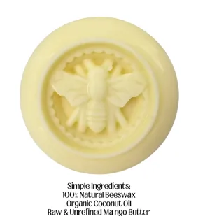 Beeswax, Mango Butter, and Coconut Oil Lotion Bar