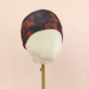 Black and Maroon Stretch Headband