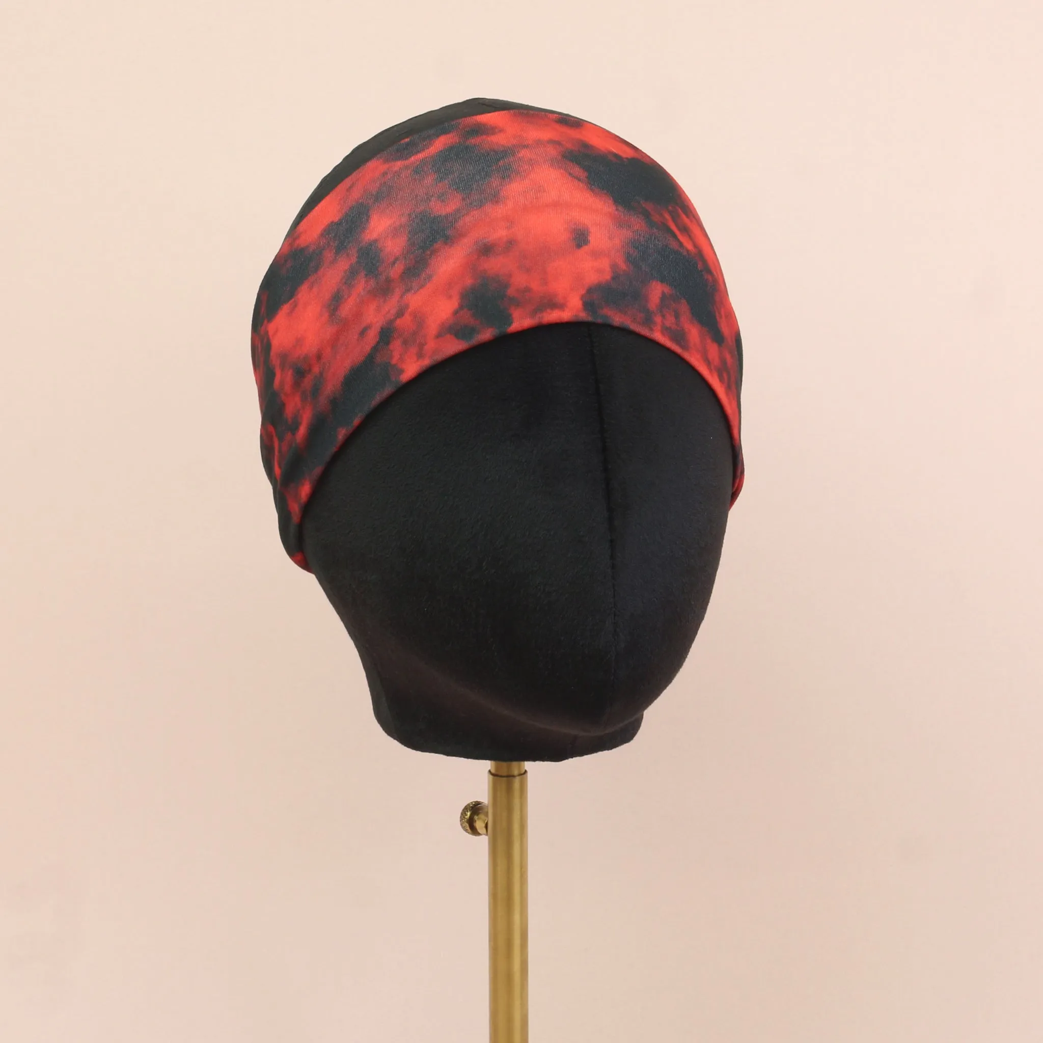 Black and Red Stretch Headband