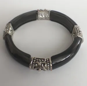 Black Stretch Bracelet