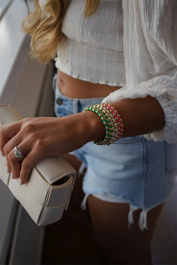 Boho Summer Stretch Bracelet