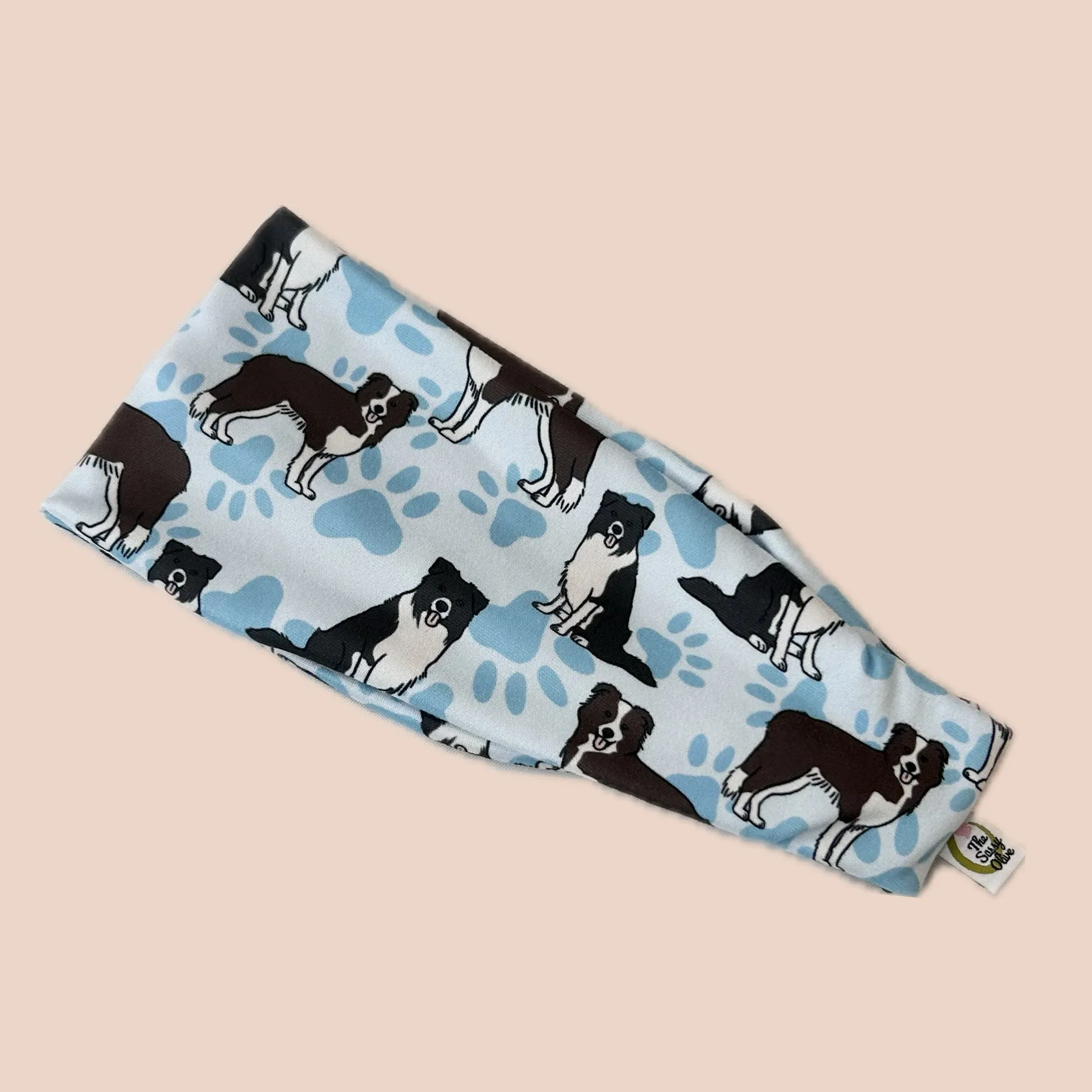 Border Collie Stretch Headband