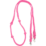 Braided Barrel Rein with Knots