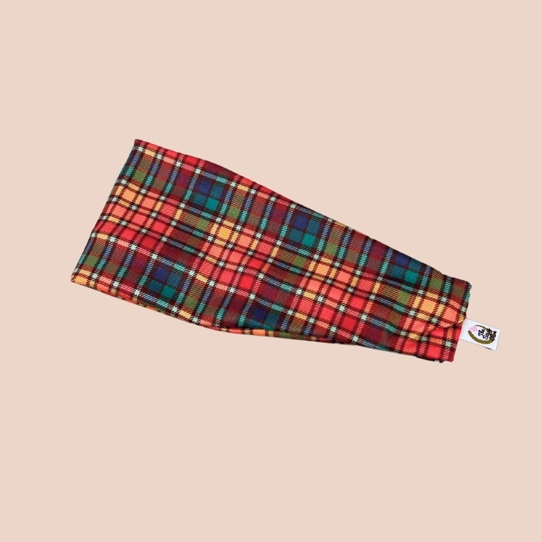 Bram Plaid Stretch Headband