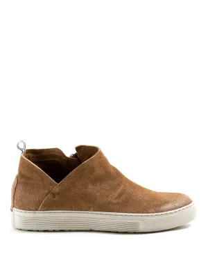 BRIE Brown Suede Sneakers