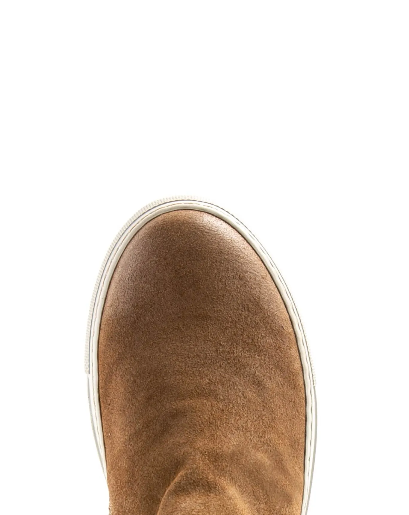 BRIE Brown Suede Sneakers
